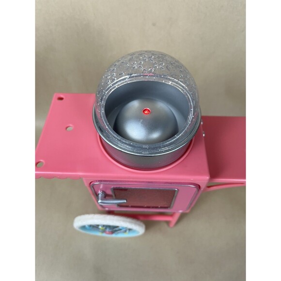 Battat Glitter Girls Cotton Candy Machine Stand & Donut Delivery‎ Scooter Work - Picture 12 of 16